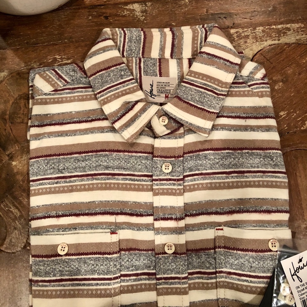 Howe Wool Button Down - Picture 3 of 4